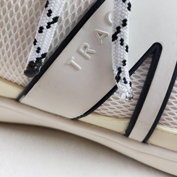 Alegria TRAQ Qarma Sneaker Womens 9.5-10 EU 40 White Walking Knit Comfort Shoe - Picture 12 of 12